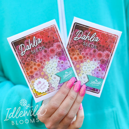 Farmer Pack Dahlia Seeds, seeds from dahlias, seeds to grow dahlias